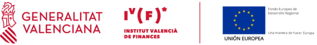 Generalitat Valenciana, Institut Valencià de Finances, and European Regional Development Fund